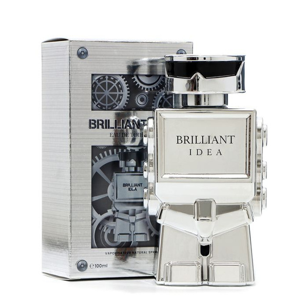 Туалетная вода мужская Brilliant Idea Silver, 100 мл купить на OZON по ...