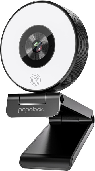 Веб-камера Full HD Streaming Webcam papalook PA552 с кольцевой ...