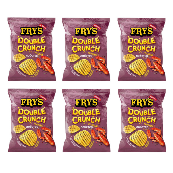Fry’s Чипсы из натурального картофеля, рифленые, со вкусом Грозный ...