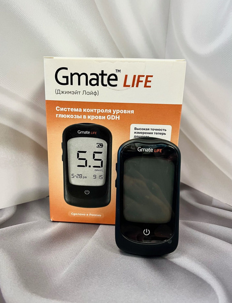 Глюкометр Gmate Life и 25 тест полосок купить на OZON по низкой цене ...