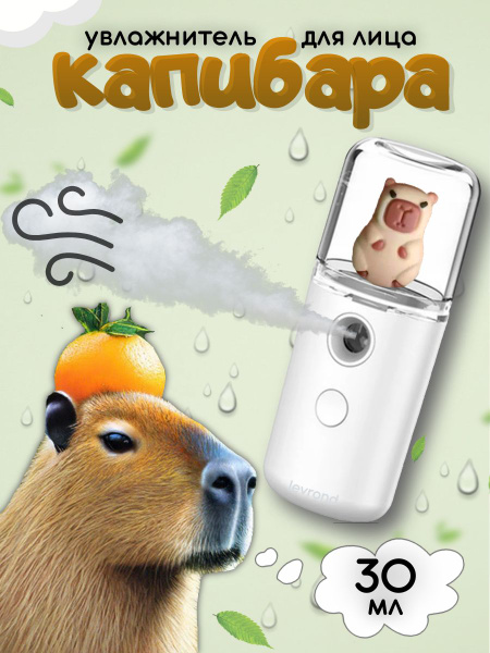Увлажнитель для лица и тела с игрушкой капибара купить на OZON по ...
