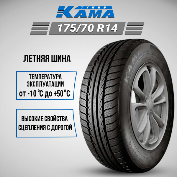 КАМА Breeze (НК-132) Шины летние 175/70 R14 84T 1110003 (760619508)