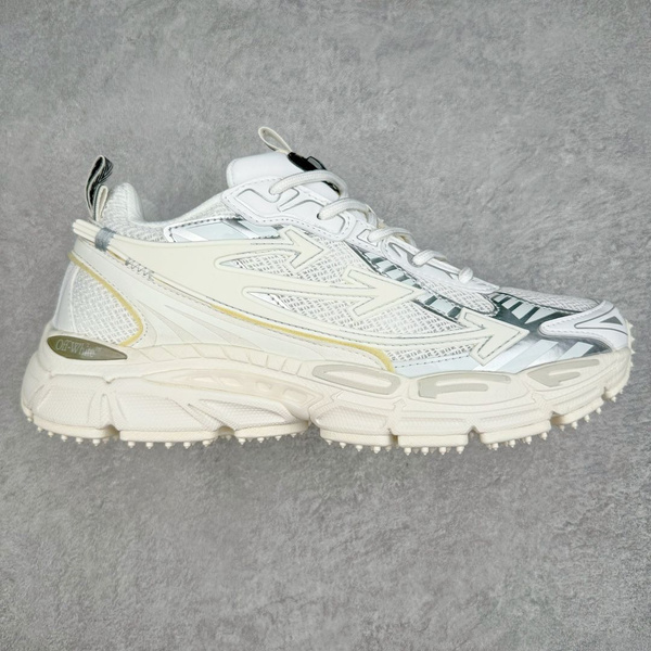 Кроссовки Женский, Мужской Off-White Воловья кожа, Босс Настольный ...