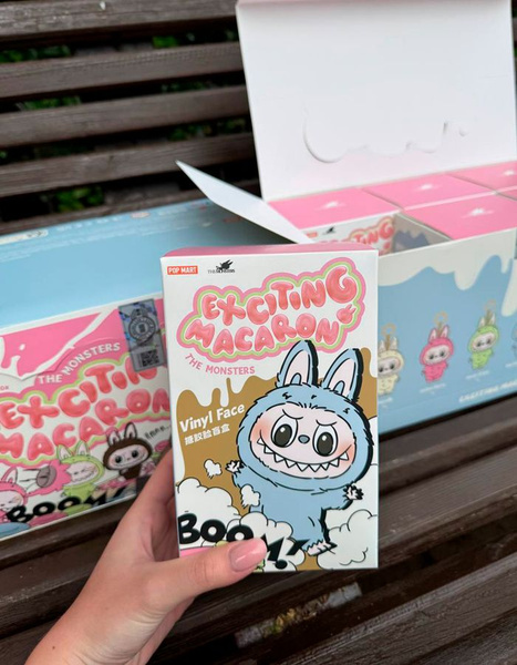 ⭐️ user_e28081fd⭐️labubu macaron1箱(1個) Labubu Tasty Macarons – Oryginalna figurka Hypekickspl