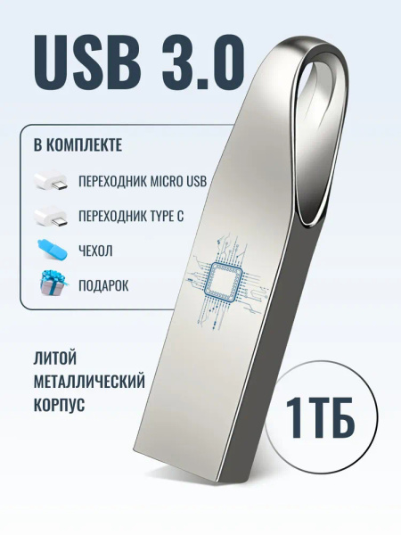 USB-флеш-накопитель Флешка_новая форма 1 ТБ - купить по выгодной цене в ...