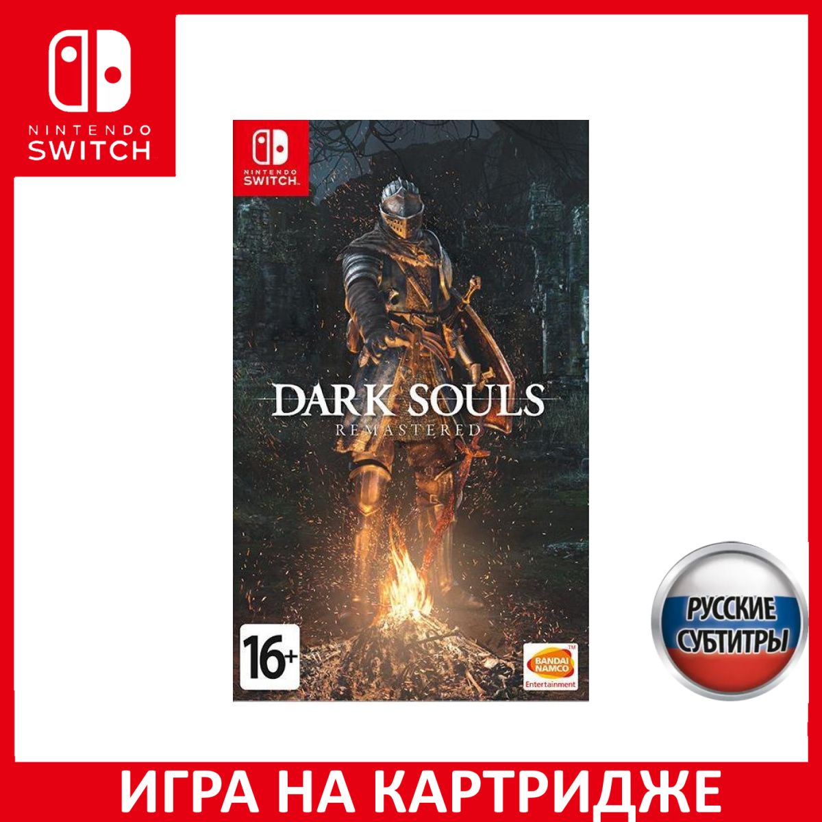 Игра Dark Souls Remastered Русская (Nintendo Switch, Русские субтитры)  купить по низкой цене с доставкой в интернет-магазине OZON (309593548)