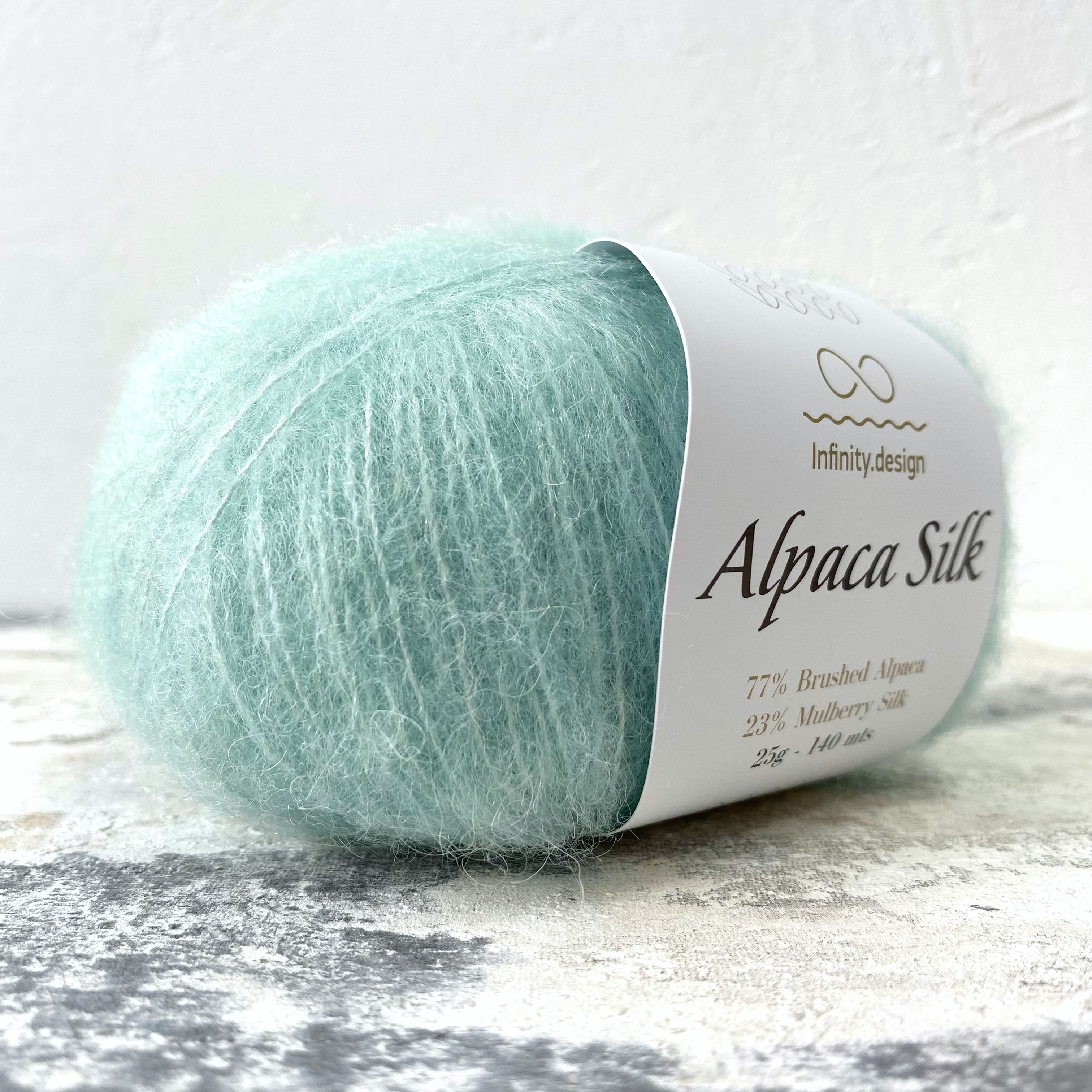 Купить Пряжу Brushed Alpaca Silk