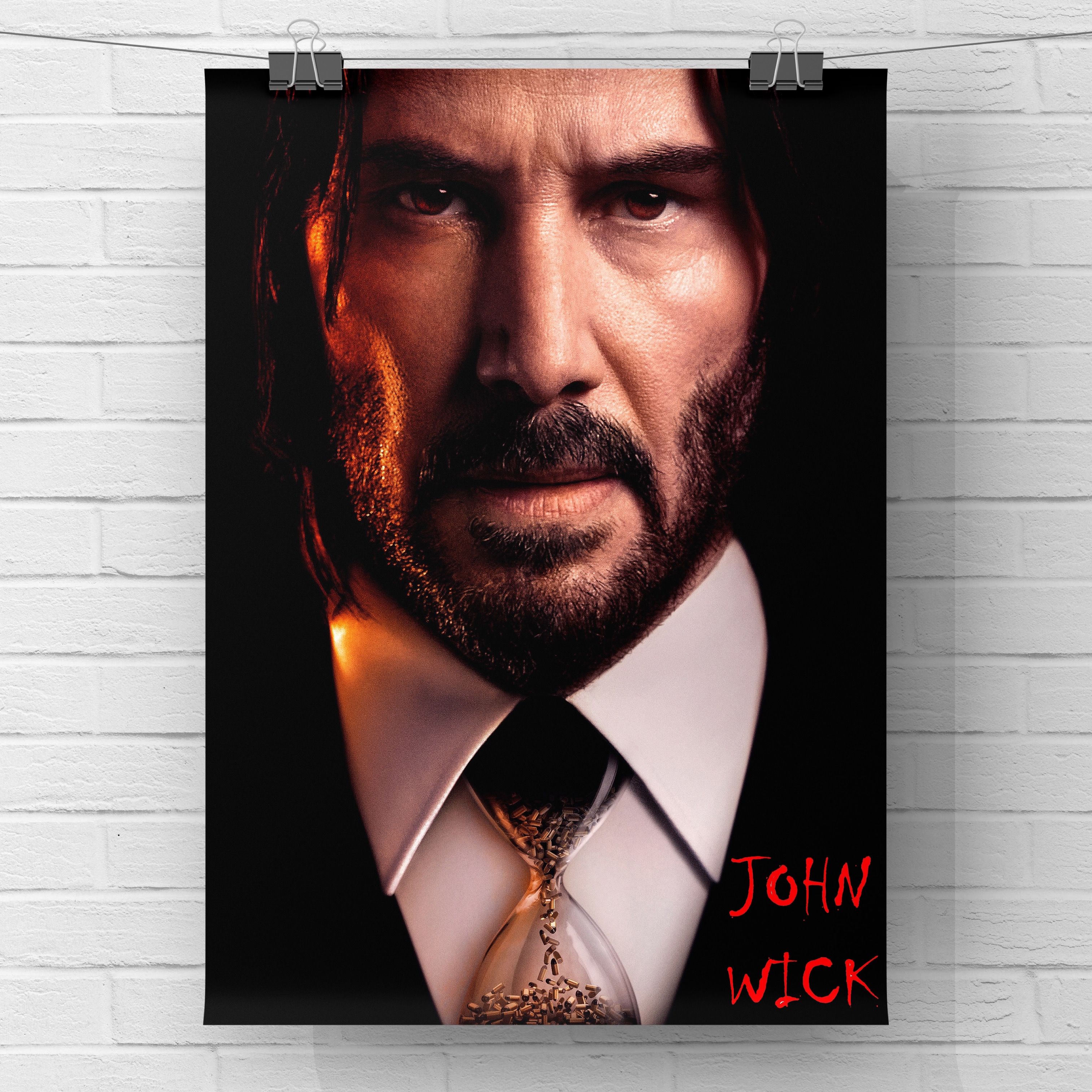 Постер"ДжонУик/JohnWickПостерпофильмудляинтерьераидекора",42смх29см