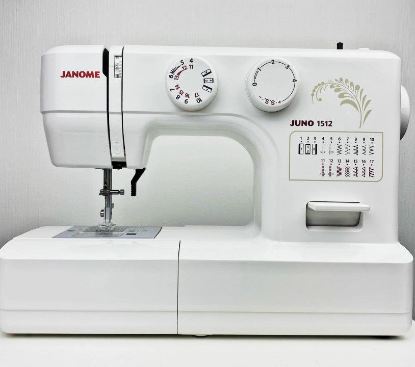 Швейная машина Janome Juno 1512 белый