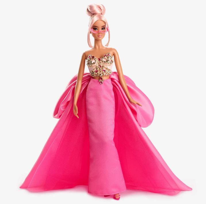 Pink princess clearance barbie