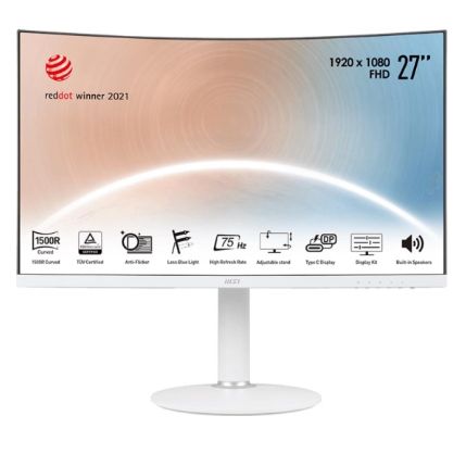 MSI27"МониторModernMD271CPW,белый