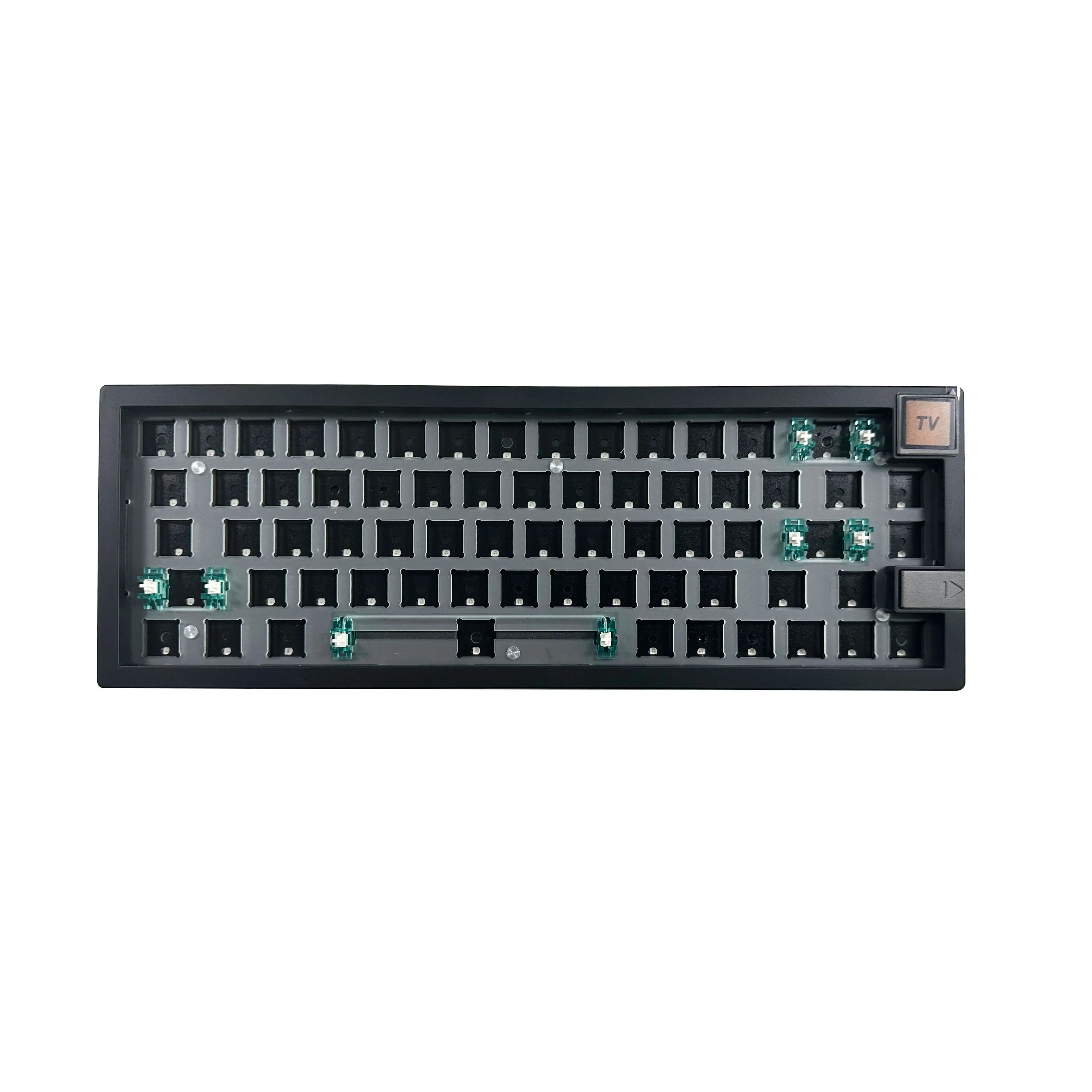 Механическая клавиатура GMK67-S механической клавиатуры своими руками с  дисплеем, RGB-подсветкой и возможностью горячей замены, подходит для  настройки VIA купить по низкой цене: отзывы, фото, характеристики в  интернет-магазине Ozon (1440696354)