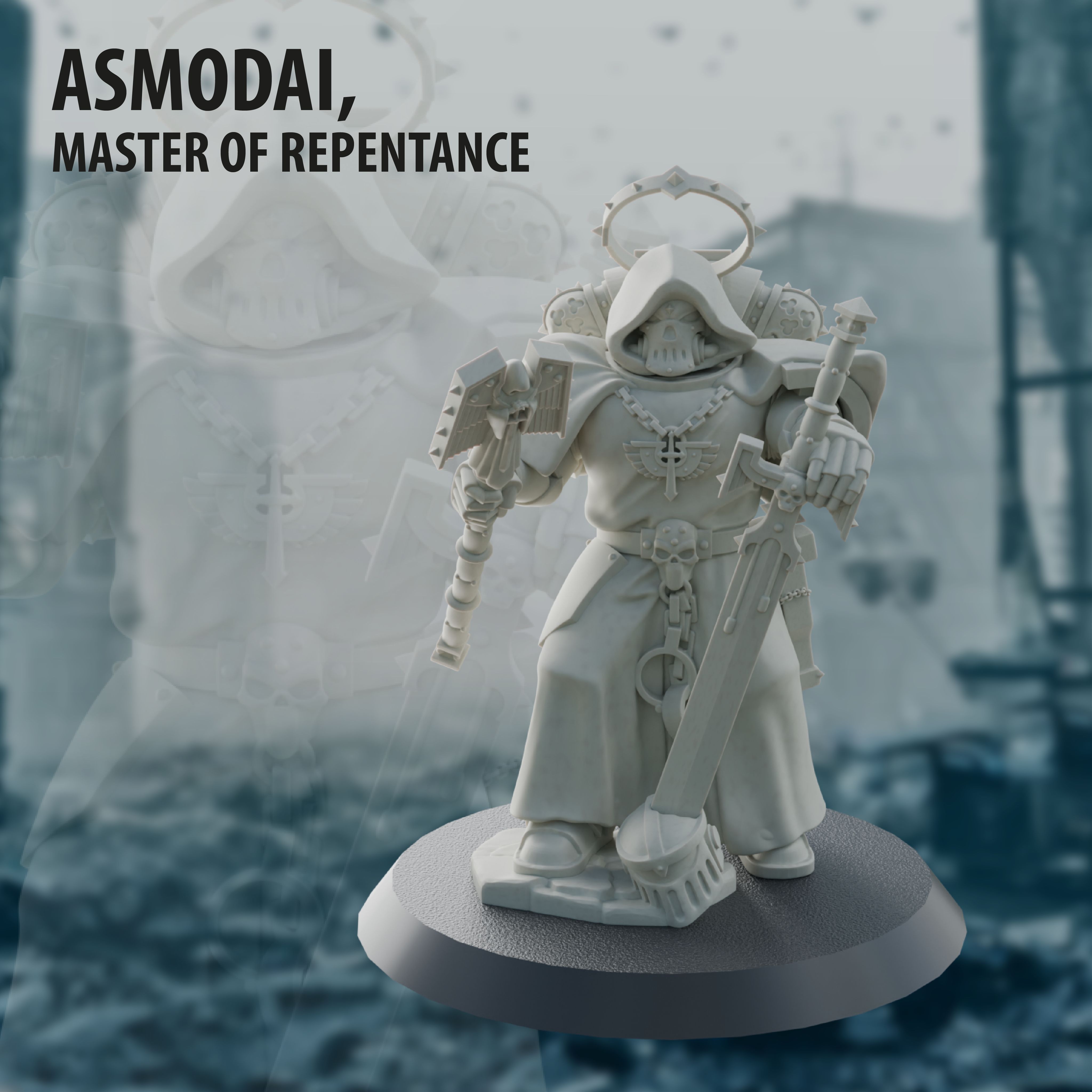 Warhammer40000Asmodai,MasterofRepentance/Наборминиатюрдлянастольнойигры