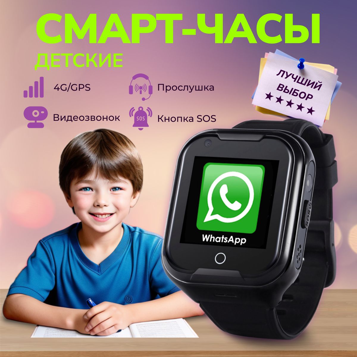 Детские часы smarus kids kw1