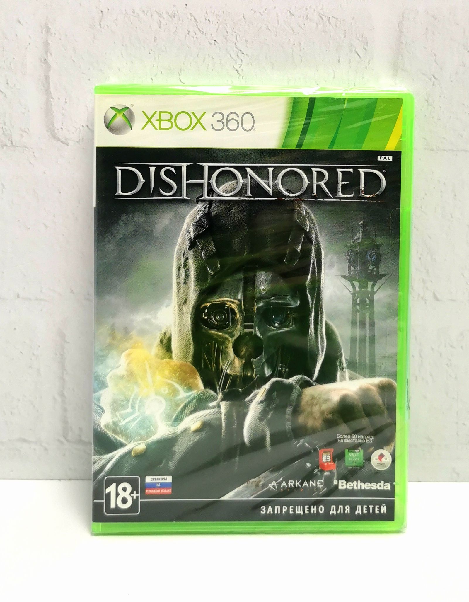 Dishonored Русские субтитры Видеоигра на диске Xbox 360. Товар уцененный