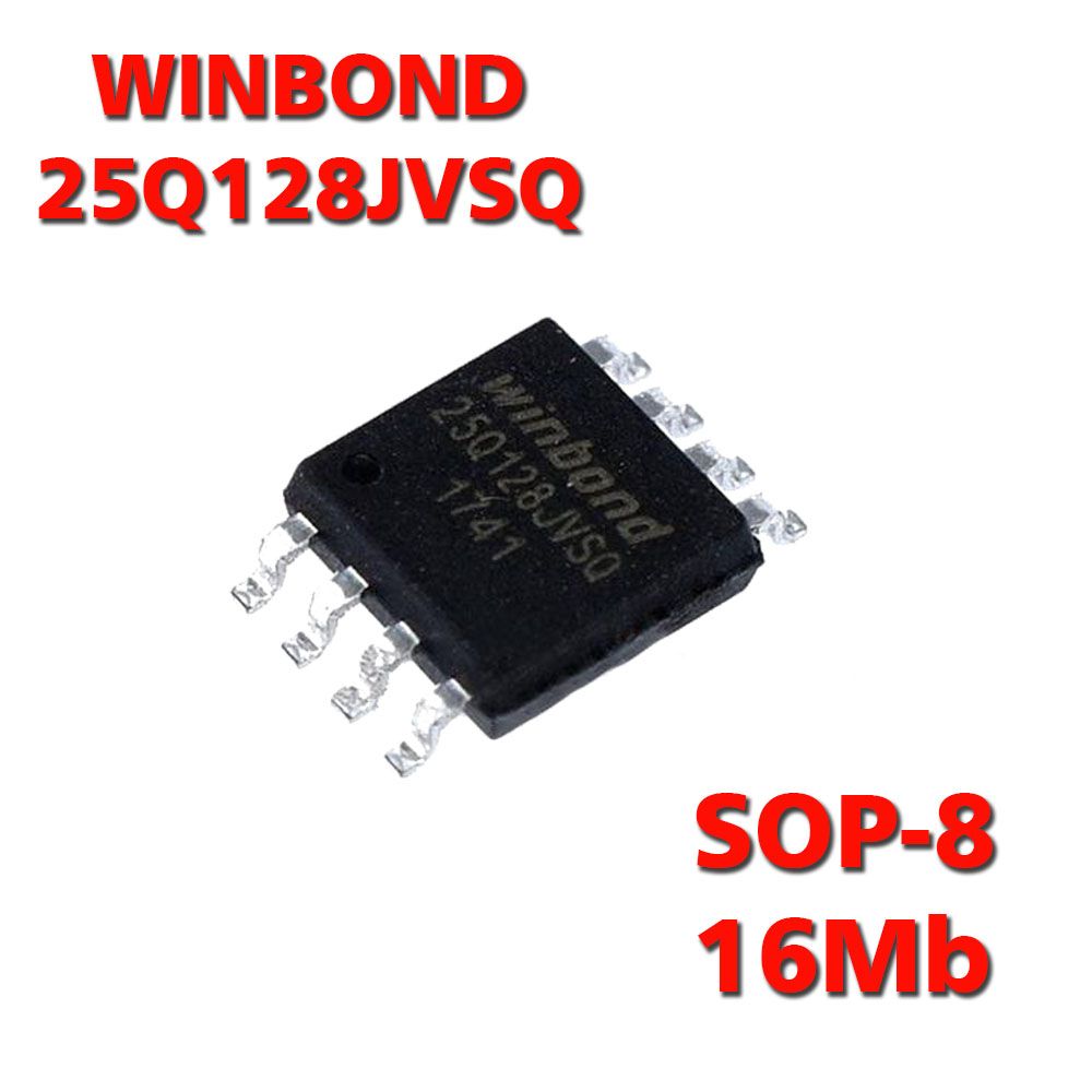 МикросхемаWinbond25Q128JVSQ(3шт.)SOP-8