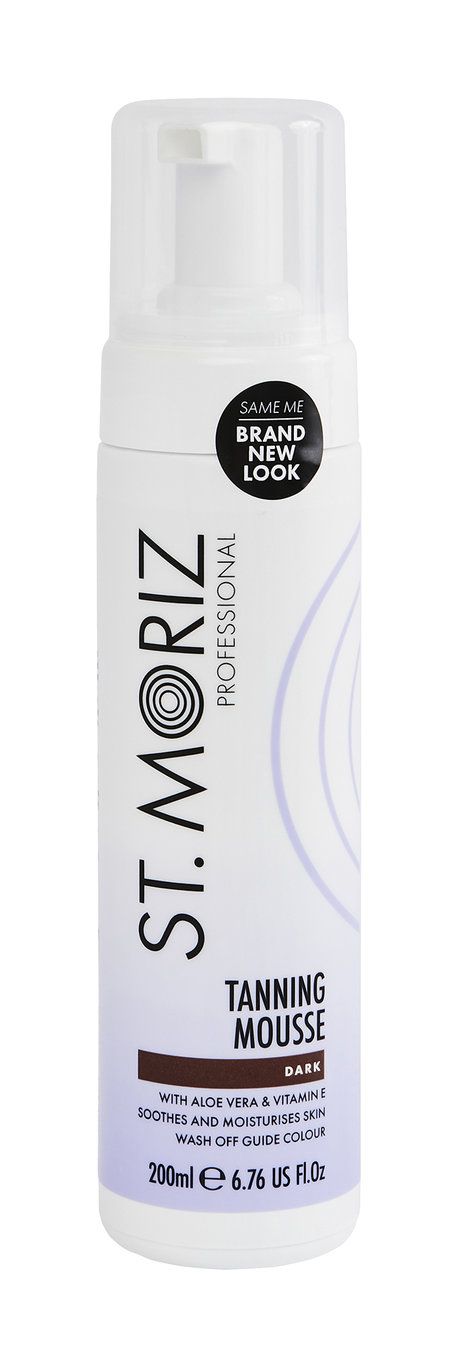 Автобронзант-мусс для тела St. Moriz Professional Tanning Mousse Dark, 200 мл