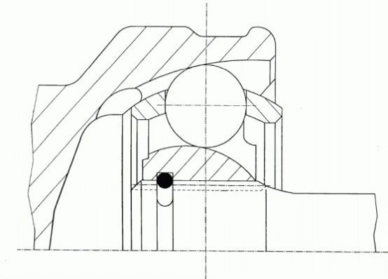 Gkn/loebro/spidan Ремкомплект ШРУСа, арт. 306681, 1 шт.