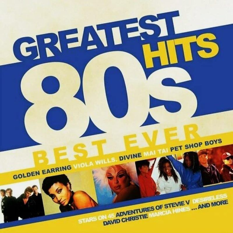 VARIOUS ARTISTS - Greatest Hits 80s Best Ever (LP,Compilation, Blue Vinyl) Виниловая пластинка