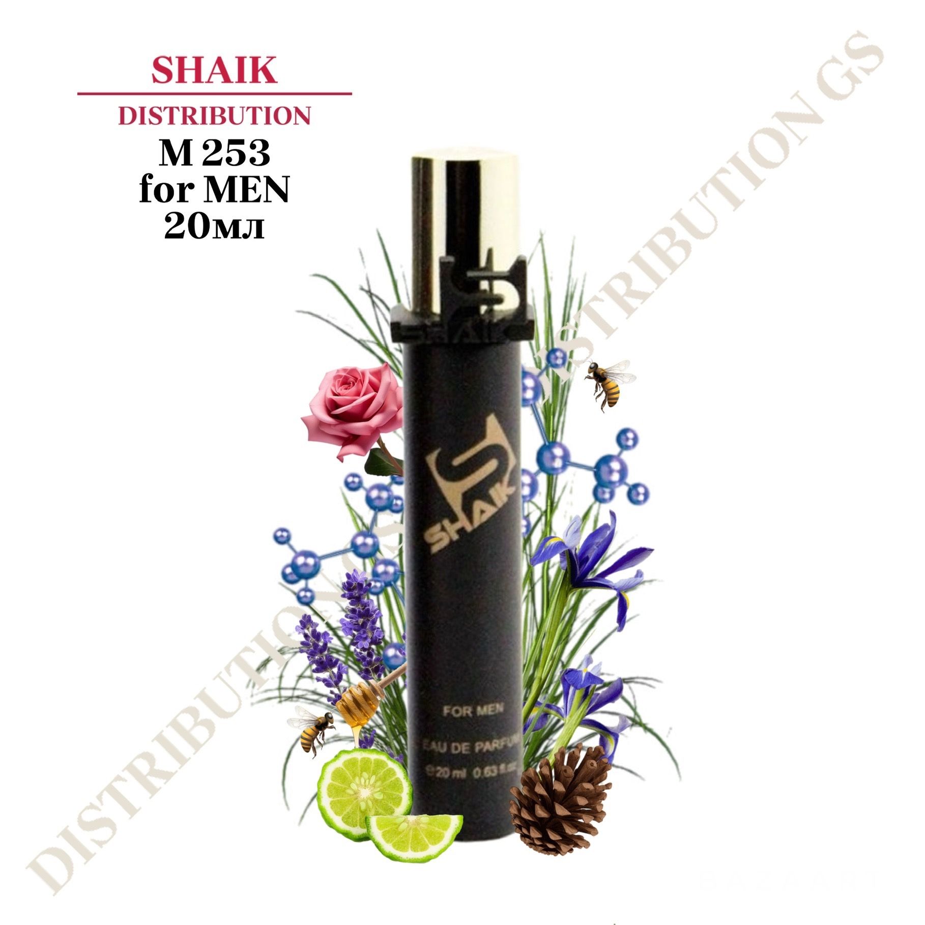 SHAIK PARIS M 253 Aromatic Парфюмерная вода 20мл Мужская