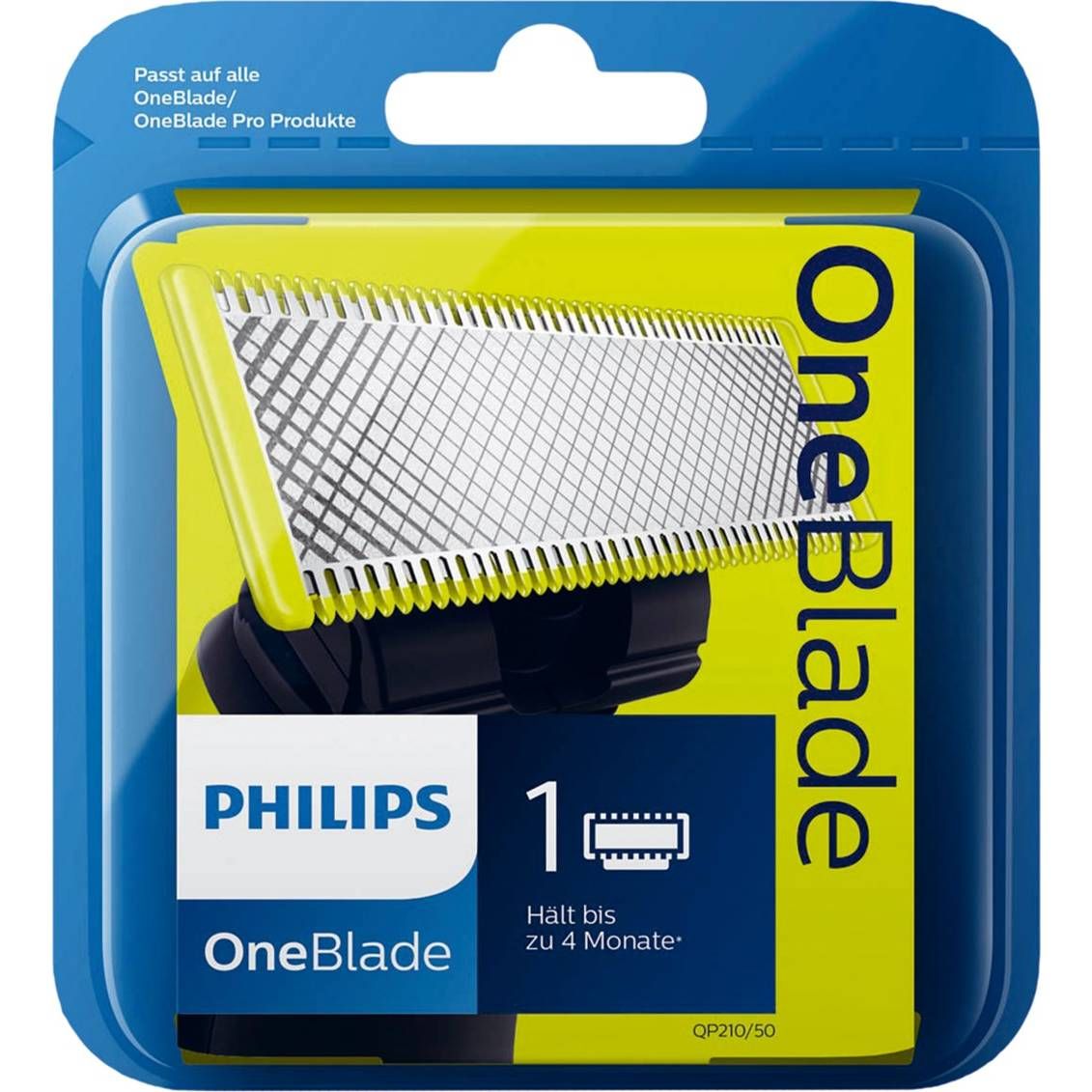 Сменные лезвия Philips OneBlade QP210/51 (1 шт.)