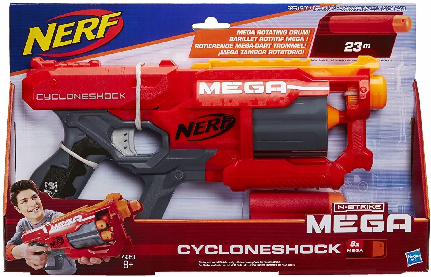 HASBRO Nerf Elite Mega Cycloneshock A9353 OZON 1610658229