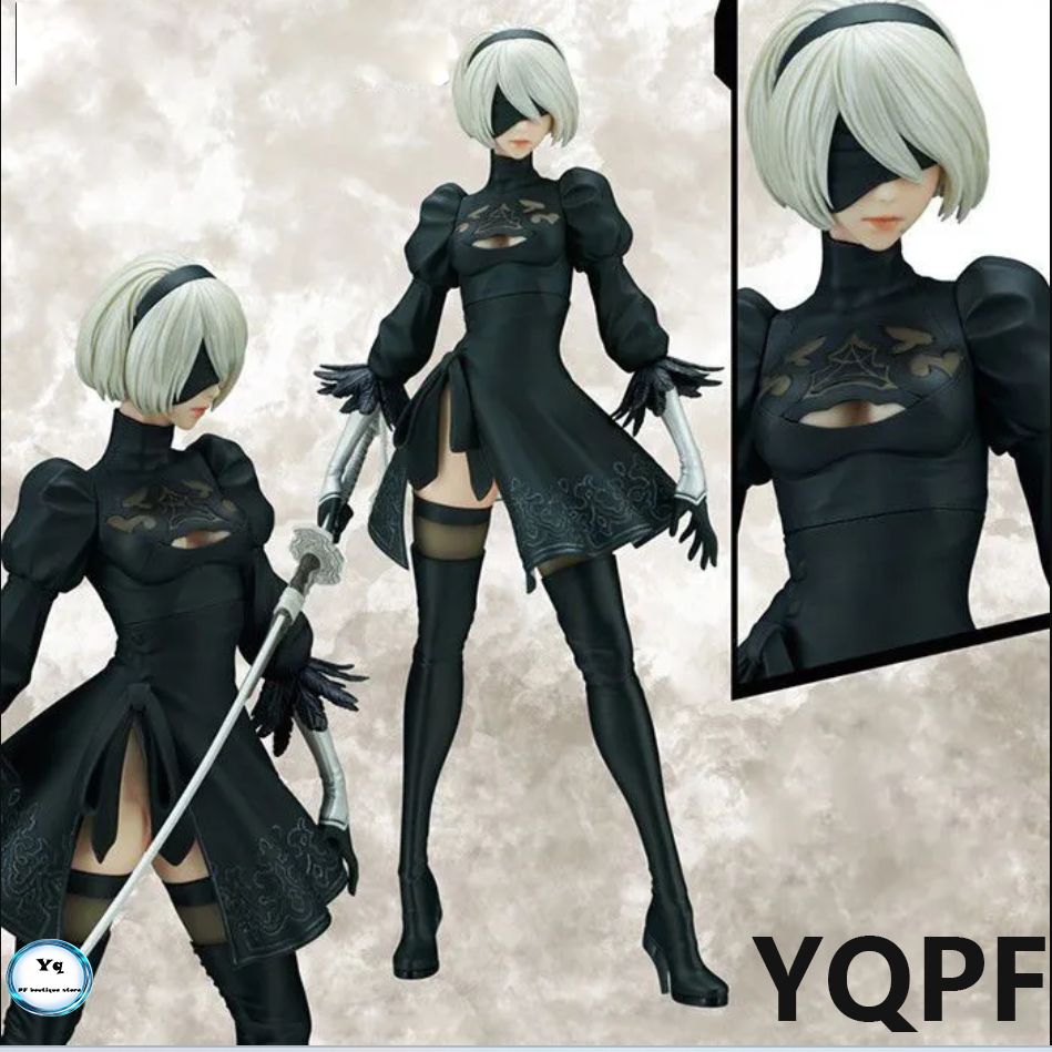 игровойперсонажNieR:Автоматы2B(YoRHa№2ТипB)28CM