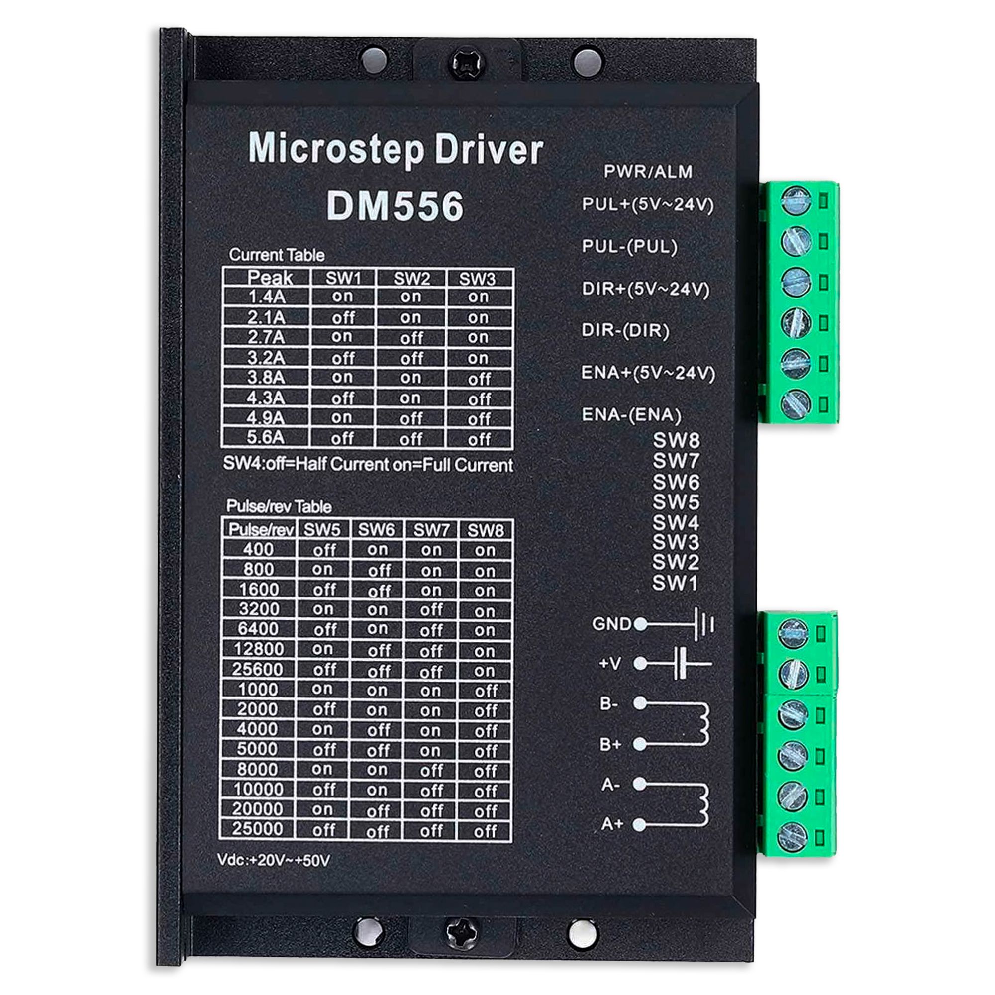 ДрайверШаговогоДвигателяDm556