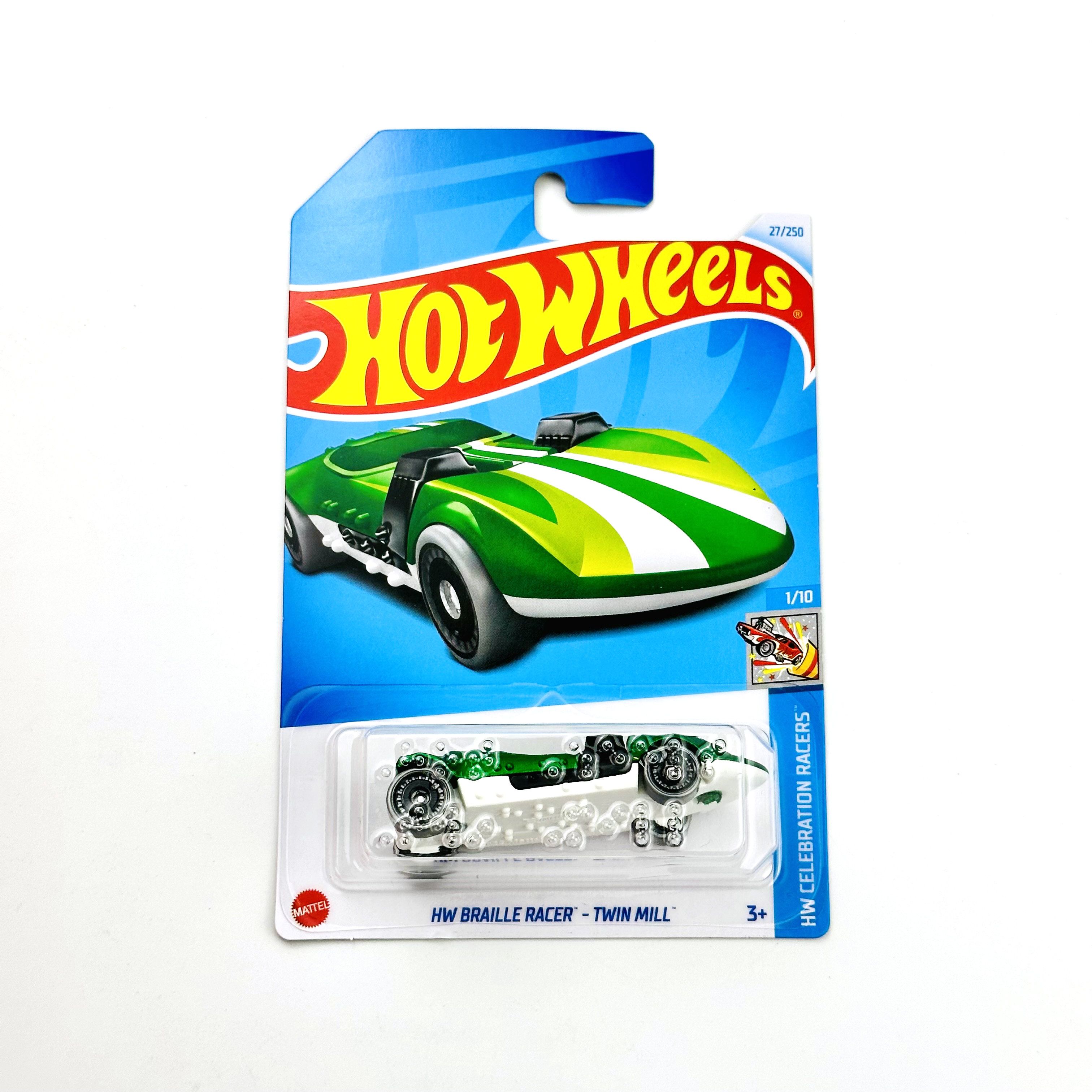 Машинка Hot wheels 2024 HW Braille Racer - Twin Mill