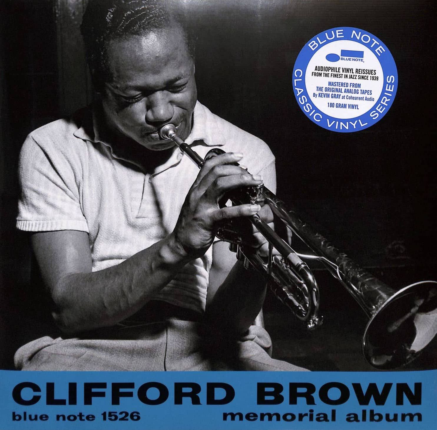 ВиниловаяпластинкаCliffordBrown-MemorialAlbum(BlueNote,Mono);БраунКлиффорд,Джазнавиниле