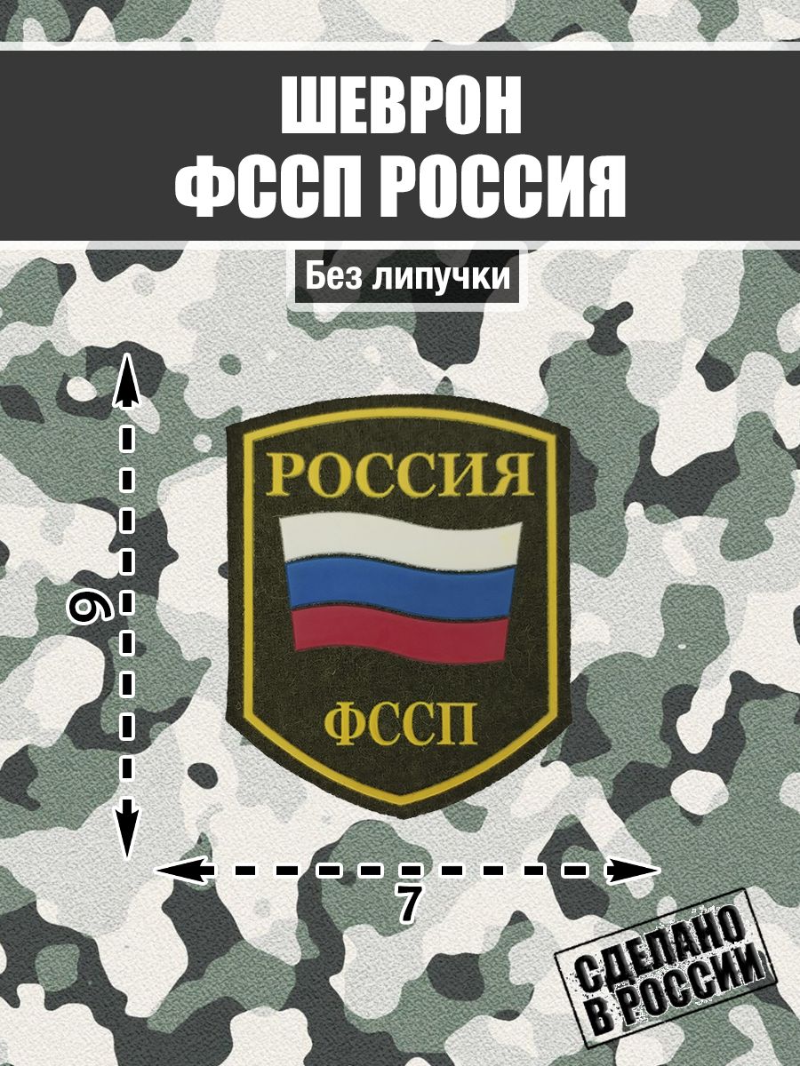 Нашивка Шеврон ФССП России, Федеральная служба судебных приставов