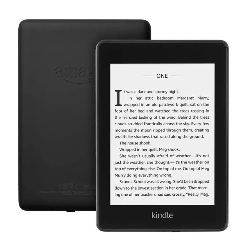 Amazon6"ЭлектроннаякнигаKindlePaperwhite48ГБподлинностьгарантирована/сверхнизкаяцена/сзащитнымчехлом/сподсветкой,черный