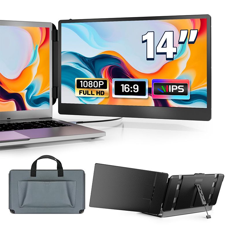LAPTOMO S1 デュアルスクリーン拡張器 14インチ モニター 【公式通販】