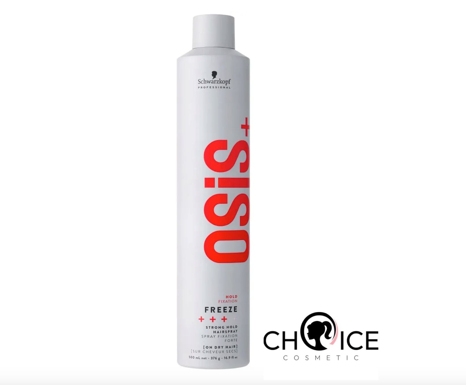 Schwarzkopf OSIS+ Freeze - Лак для волос сильной фиксации, 500 мл