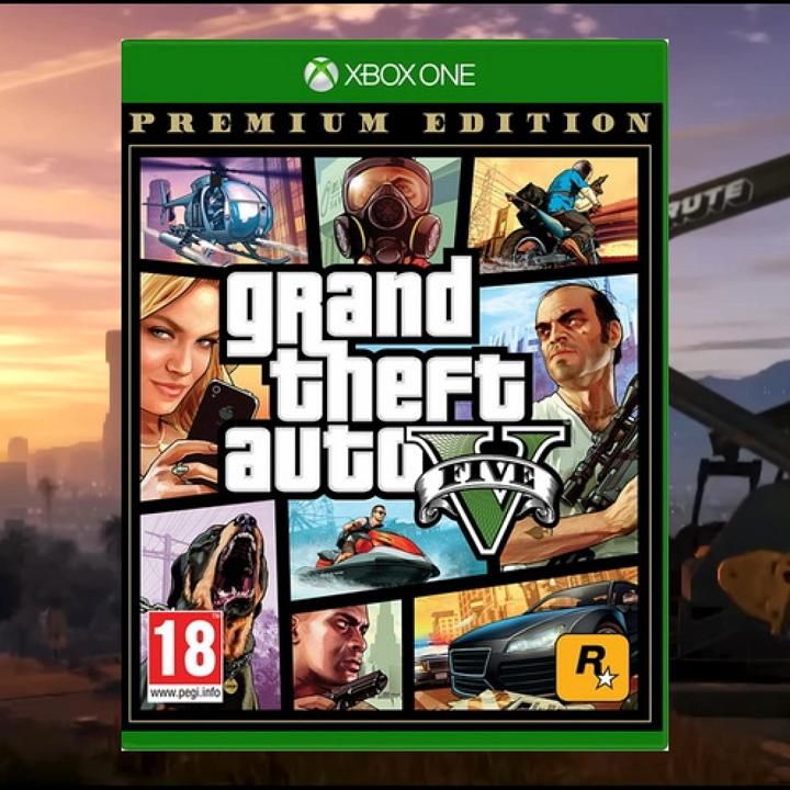 Игра Grand Theft Auto V Premium Edition (GTA 5) (Xbox One, Русские субтитры)