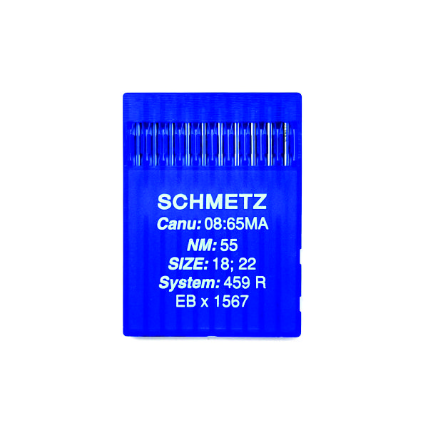 Иглы Schmetz 459R 55/18; 22 для промышленных машин