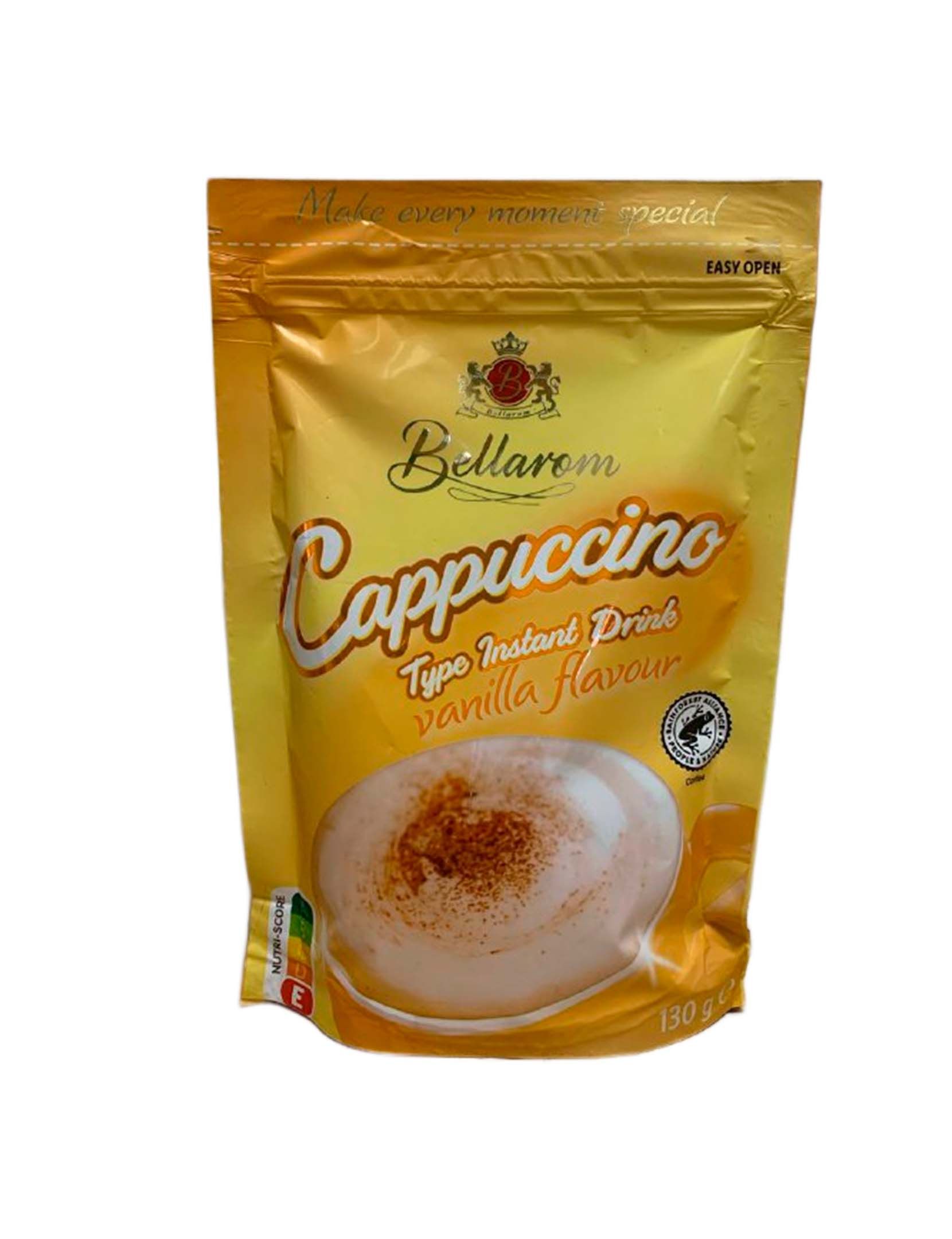 Быстрорастворимый ароматный кофе капучино со вкусом Ванили, Bellarom  Cappuccino Vanilla Flavour, 130 гр. Германия