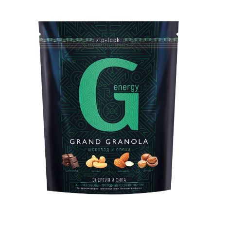 Гранола-мюсли Grand Granola G-Health хрустящая Шоколад и орехи 300г