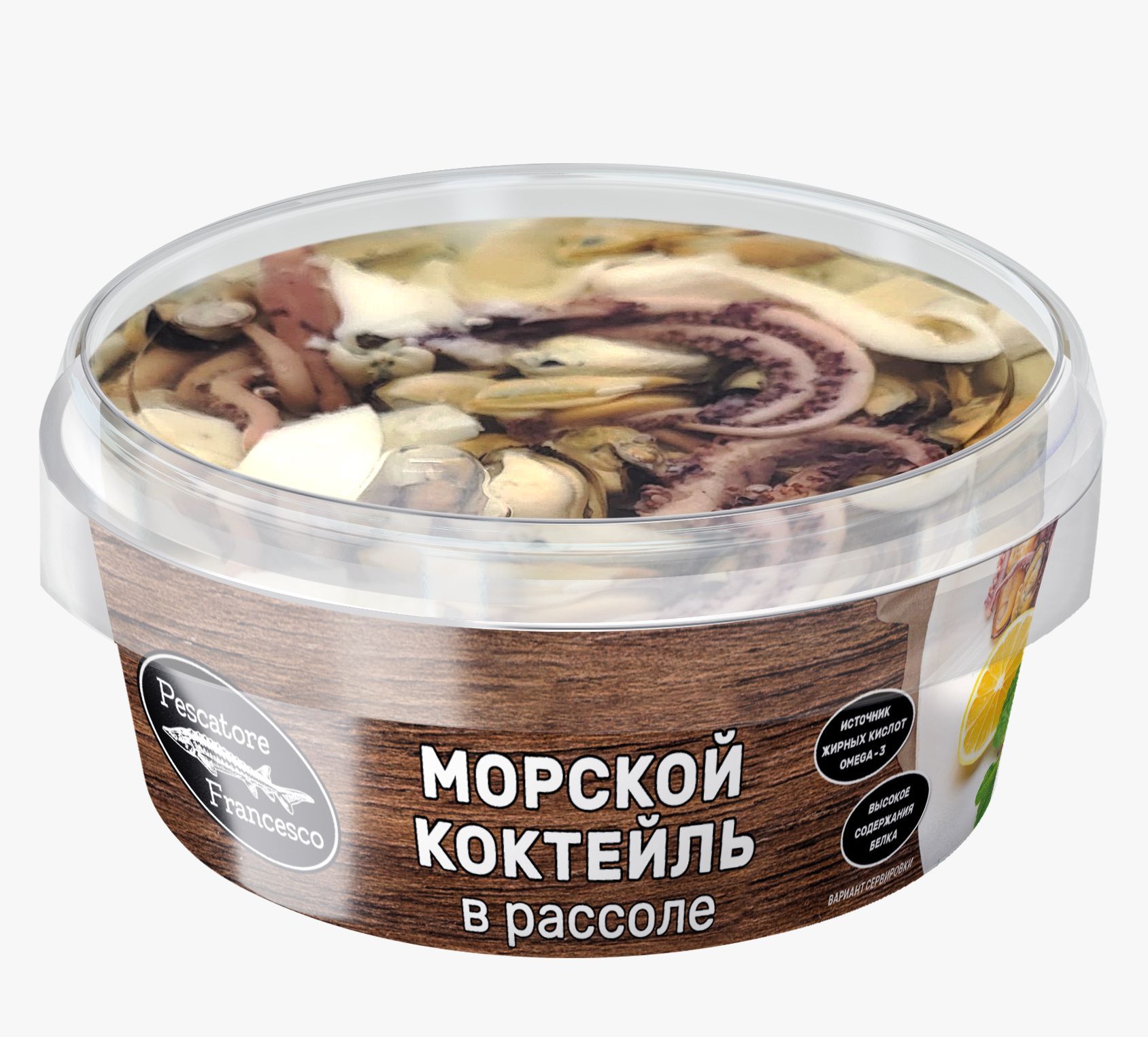 Коктейль из морепродуктов меридиан 180г в рассоле, цена 100 р., фото и отзывы sa