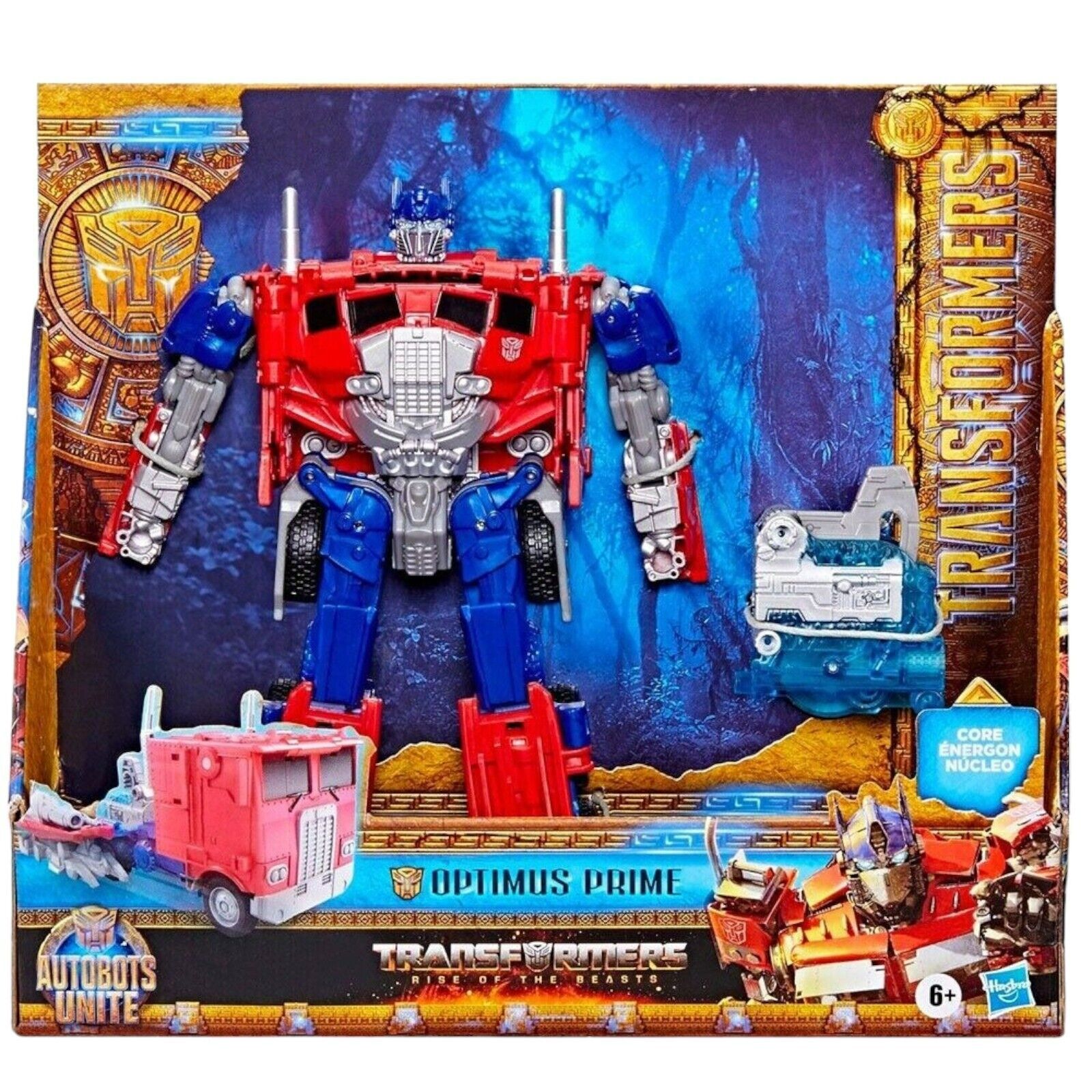 Фигурка Transformers Rise of the Beasts Autobots Unite Optimus Prime F4115  - купить с доставкой по выгодным ценам в интернет-магазине OZON (1584919680)