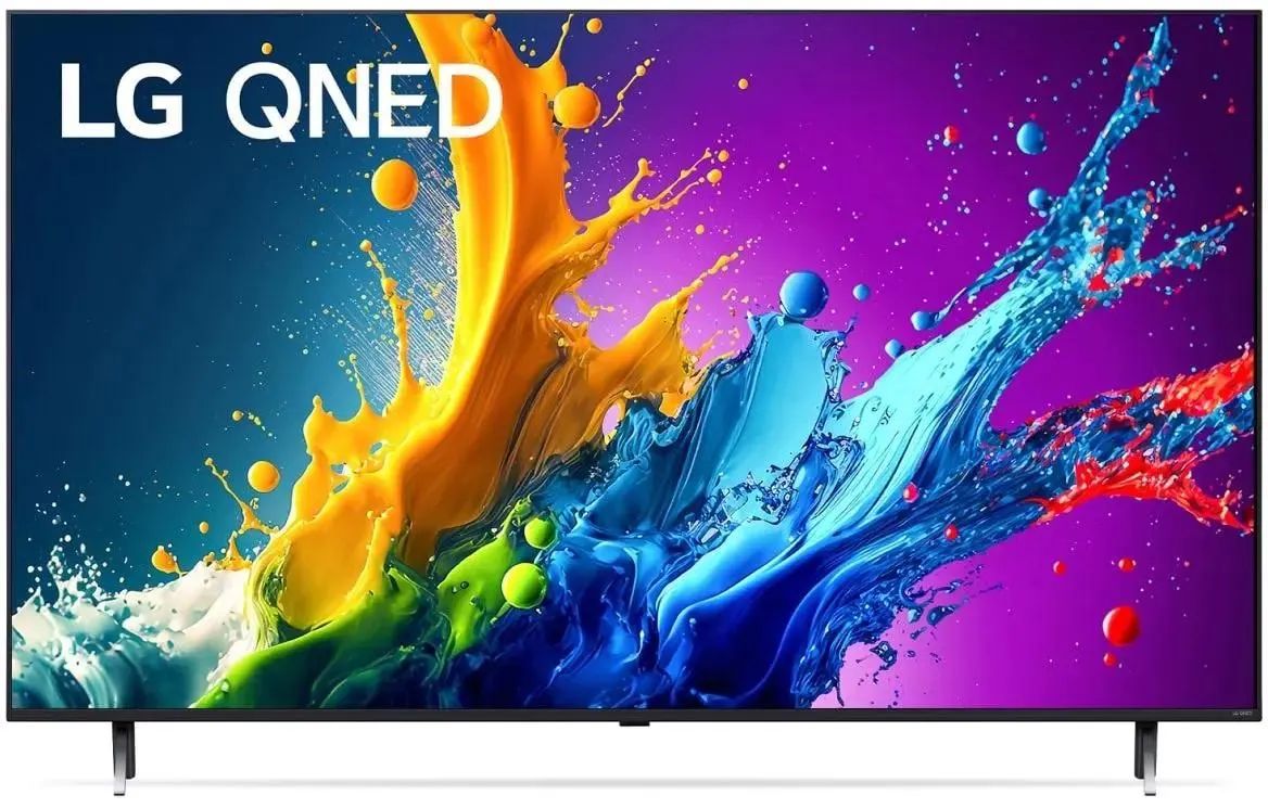 LGТелевизор75QNED80T6A75"4KUHD,черный,серыйметаллик