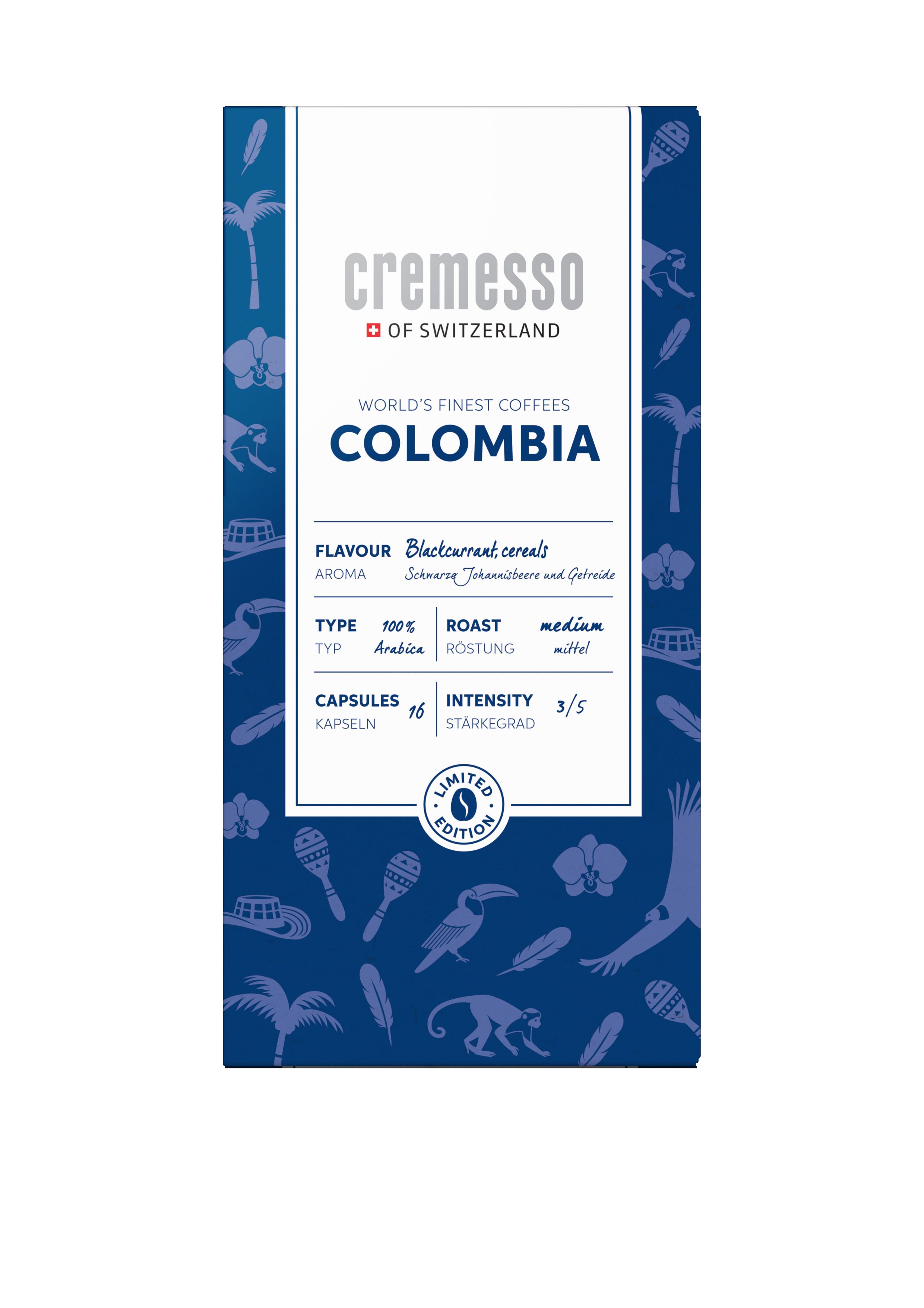 Кофе в капсулах Cremesso (Кремессо) Colombia