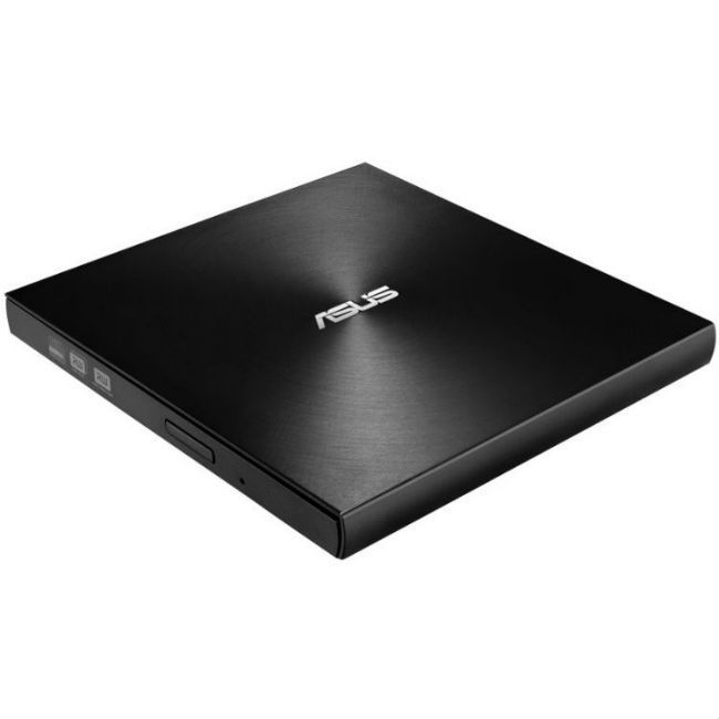 Привод ASUS внешний DVD-RW SDRW-08U7M-U черный USB ultra slim SDRW-08U7M-U/BLK/G/AS