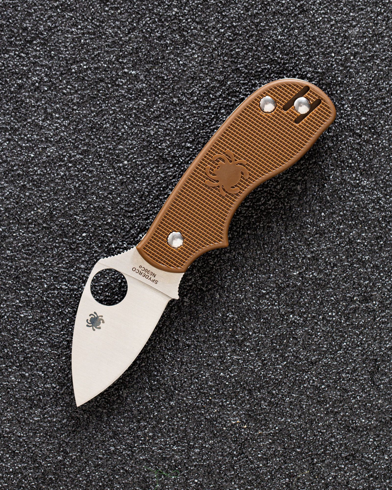 Складной нож Spyderco Squeak FRN Brown C154BN (коричневый)