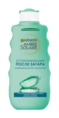 После загара Garnier Ambre Solaire Успокаивающее молочко после загара с Алое Вера