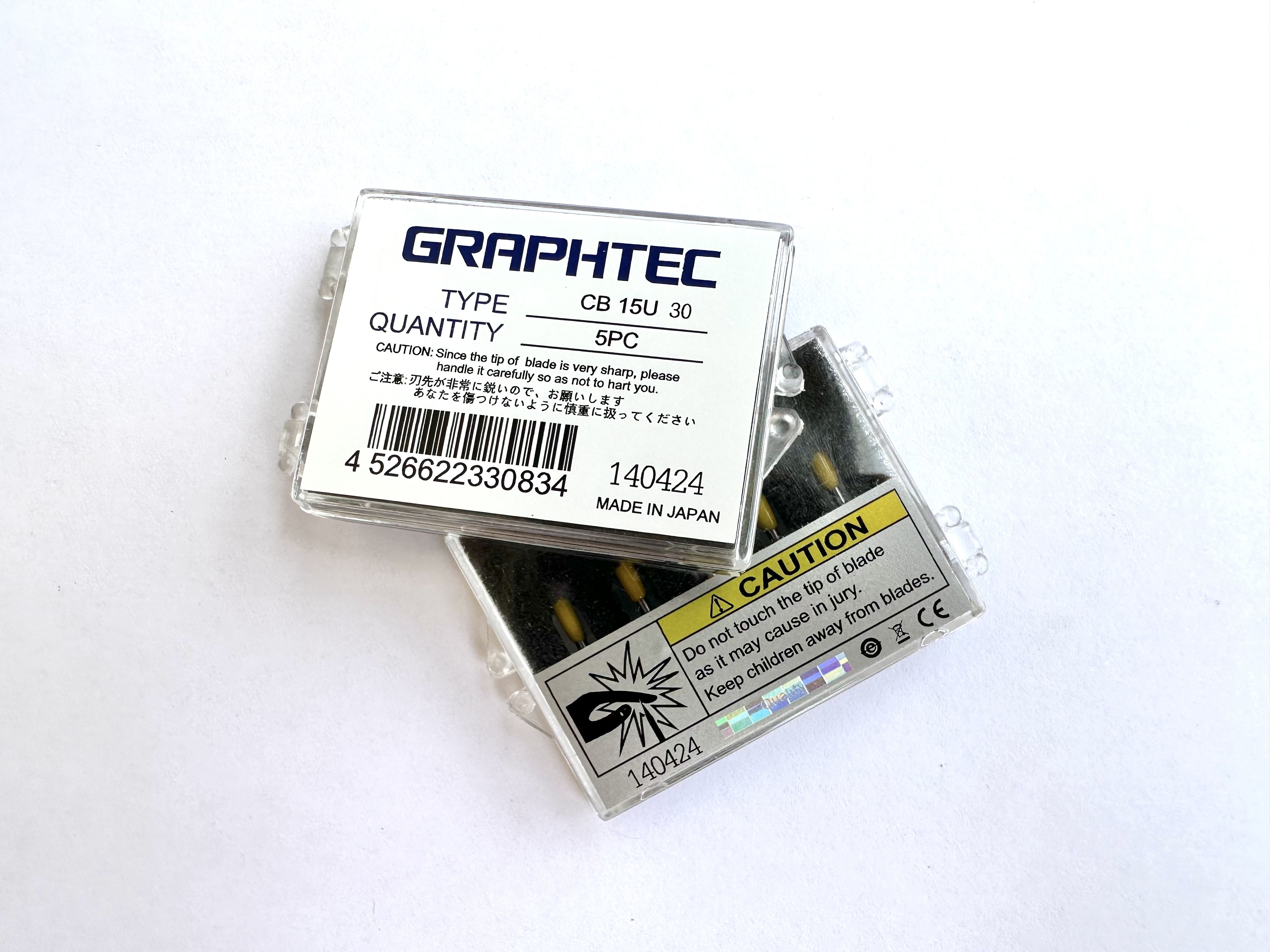 Ножи 5шт для плоттера Graphtec CB15U 30 градусов