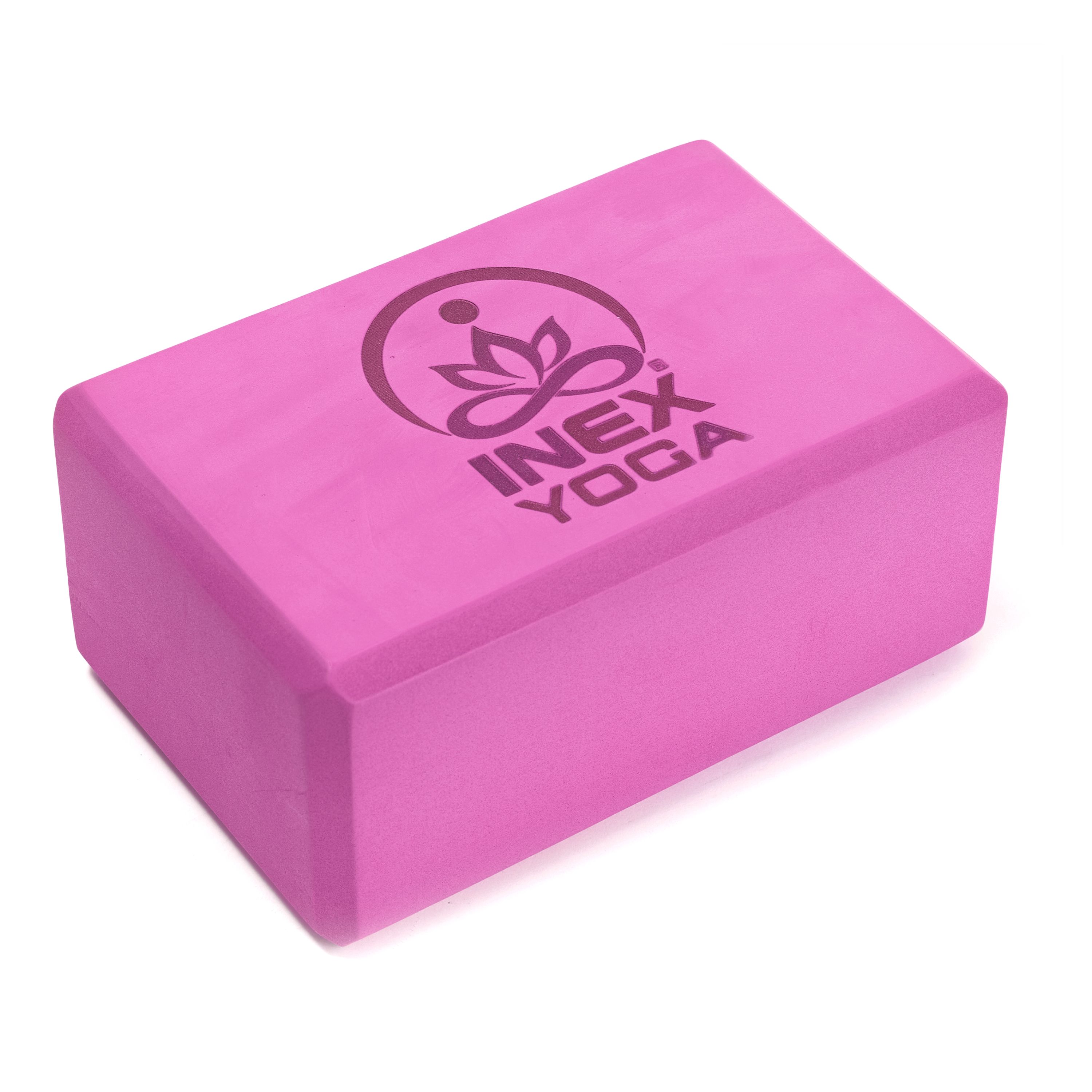 Блок для йоги INEX EVA Yoga Block, розовый