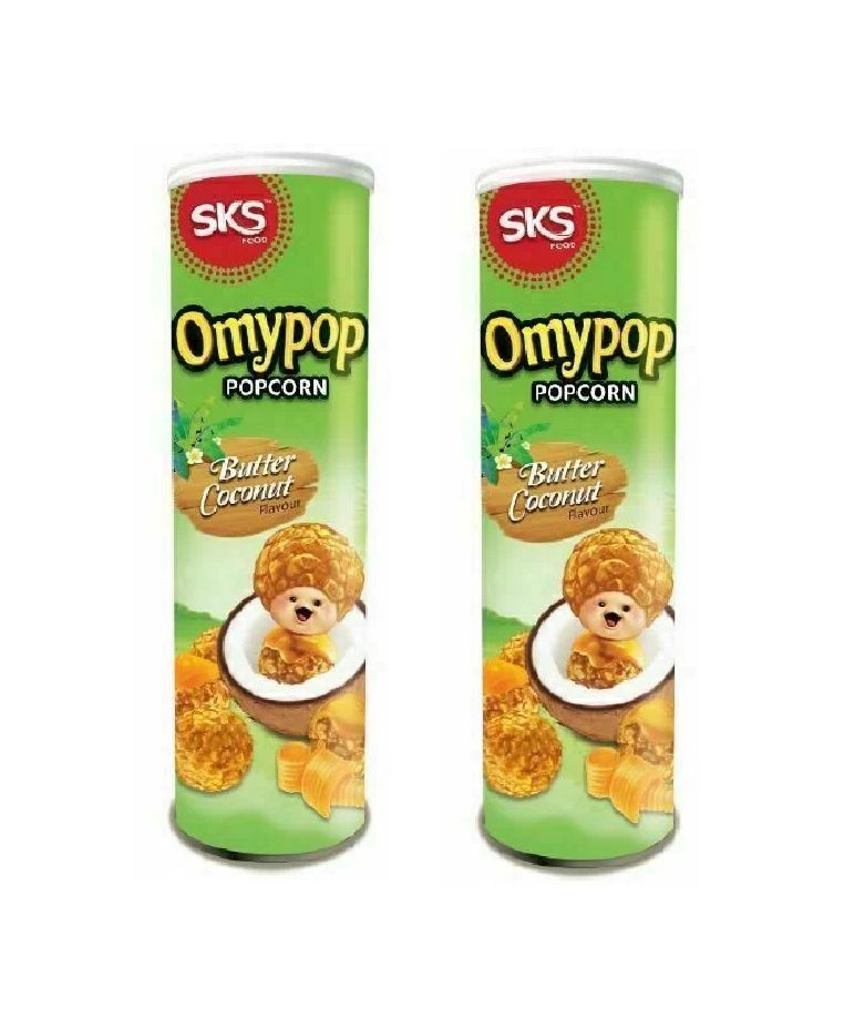 Попкорн Omypop Кокосовые сливки, 85 г х 2 шт