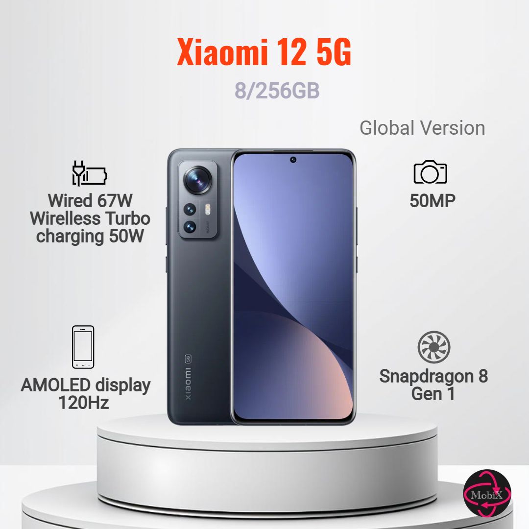 XiaomiСмартфон125GГлобальнаяверсия8/256ГБ,серый