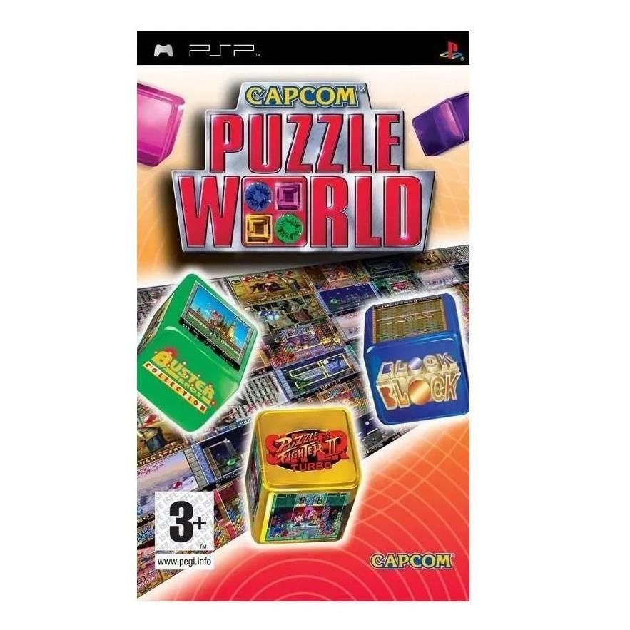 Игра Puzzle World (PSP, Английская версия)